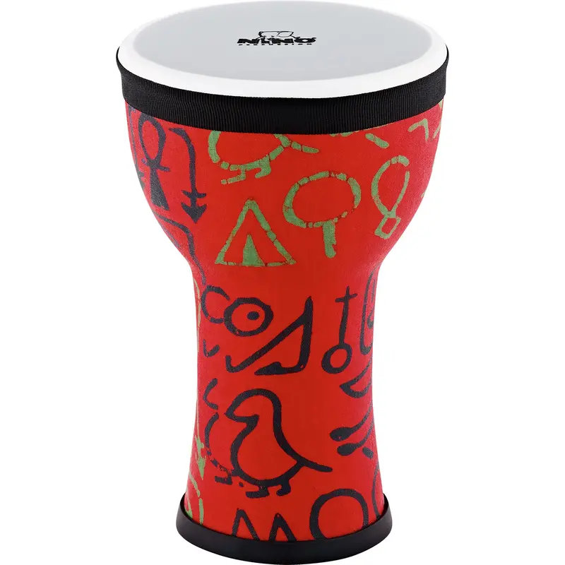 Nino Elements Mini Djembe – Pharaoh’S Script Design, 12" Synthetic-Headed Djembe 1