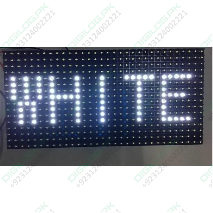 P10 White Led Display Module – Outdoor-Grade Pixel Panel 1