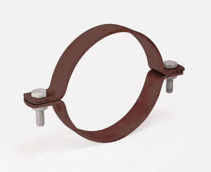 Powder-Coated Light-Duty Pipe Clamps 1