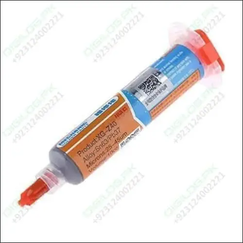 Precision Mechanic-Grade Solder Paste In Disposable Syringe – No-Clean, Lead-Free Formula 1