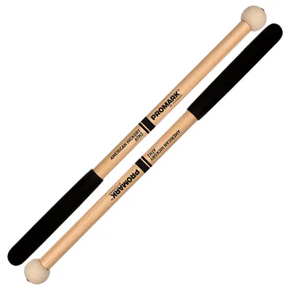 Promark Felt-Head Marching Tenor Mallets – Hickory Shafts 1