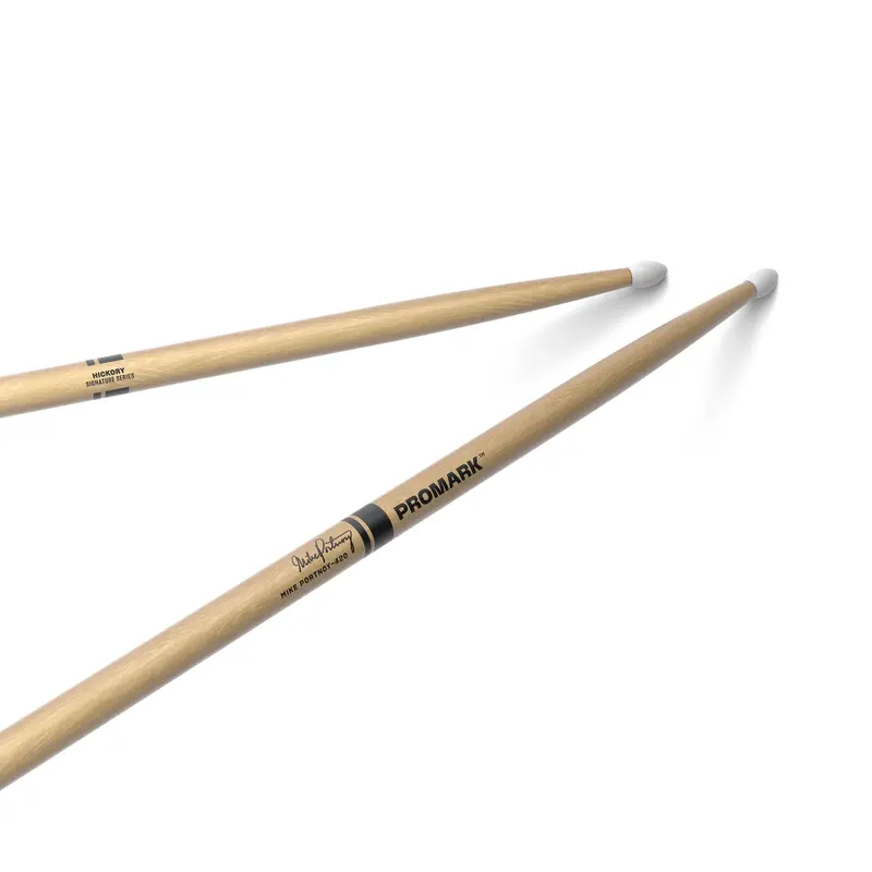 Promark Mike Portnoy Signature 420 Hickory Drumsticks – Nylon Tip 1