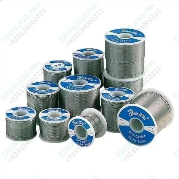 Proskit 0.6Mm Rosin-Core Solder Wire – 250G Spool (8Pk-033A-L) 1