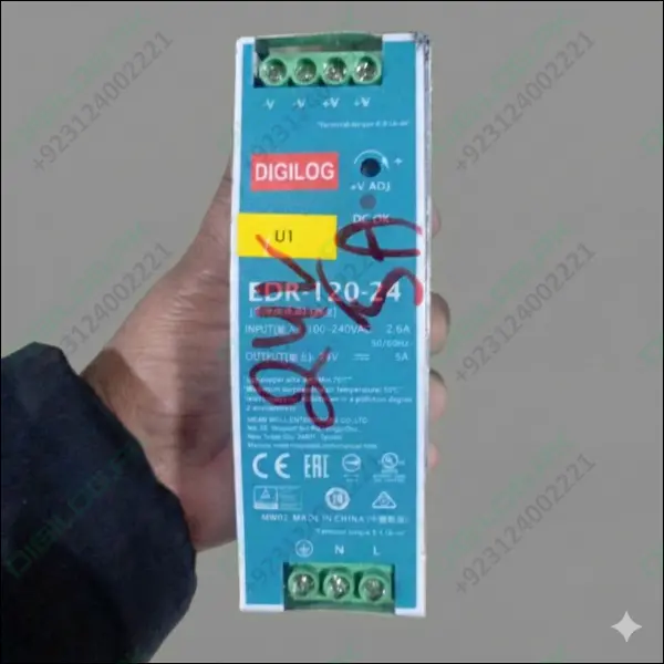 Refurbished Mean Well Mdr-120-24 – 24V/5A (120W) Din-Rail-Mounted Ac-Dc Power Supply 1