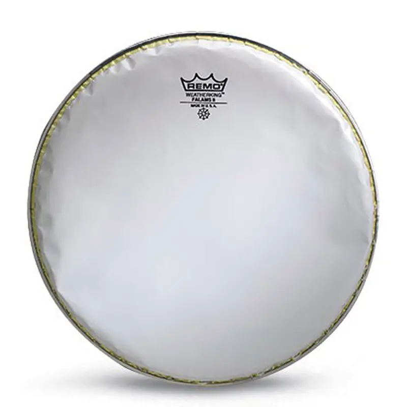 Remo Falams Ii Snare Side Head – Crimped, Smooth White, 14" 1