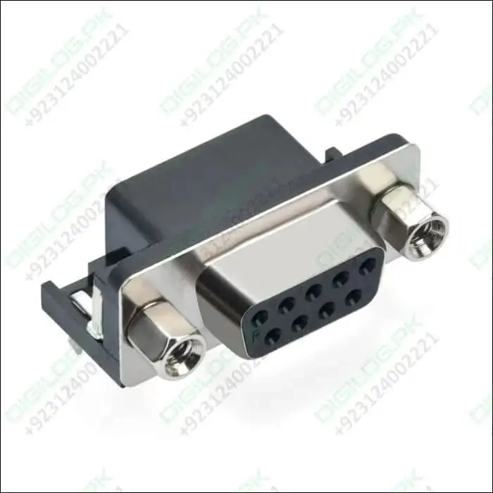 Right-Angle Db9 Female Serial Connector For Compact Pcb Mounting 1