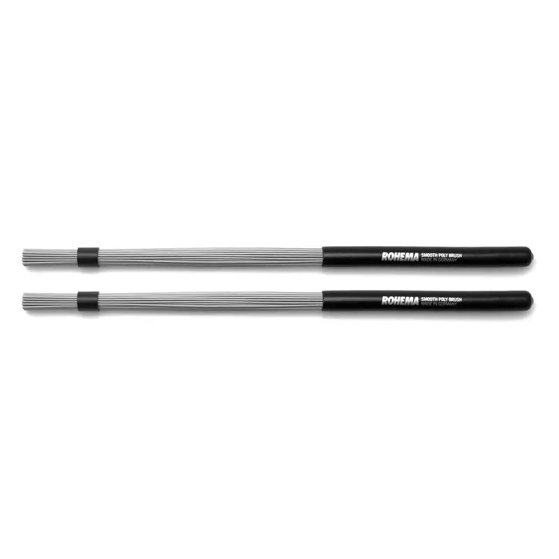 Rohema Nylon Poly Drum Brushes – Smooth Tip 1