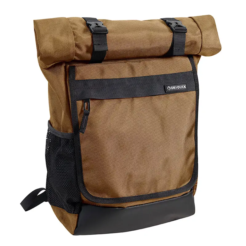 Roll-Top Waterproof Backpack With Laptop Compartment 2