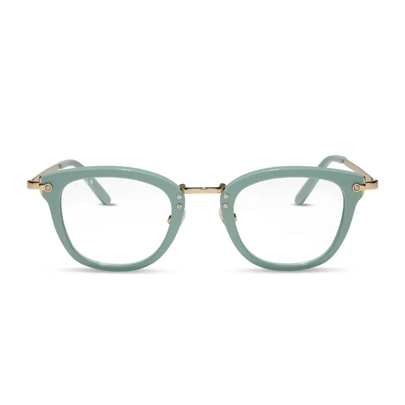 Rue Steel Teal Eyewear Frame With Lenses 1