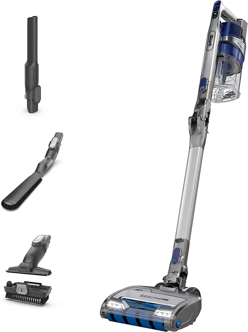 Shark Iz482H Vertex Cordless Stick Vacuum – Duoclean Powerfins, Multiflex Wand, Pet Tools, Anti-Allergen Brush, 120-Min Runtime, Dual Battery, Iris Color 1