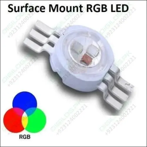 Smd Rgb Led – Surface-Mount Tri-Color Light Emitting Diode 1
