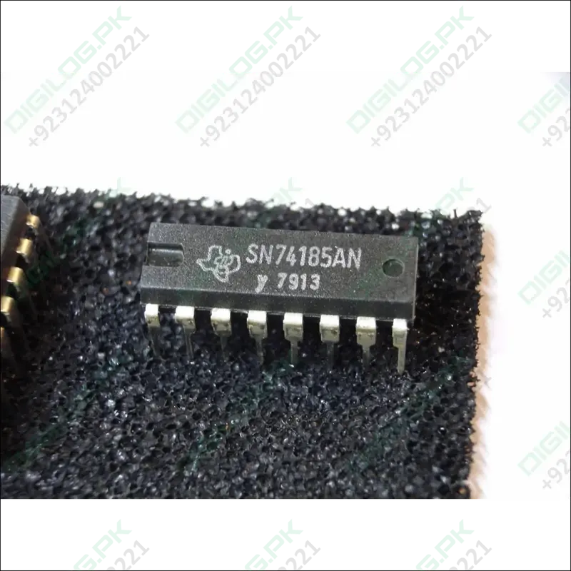 Sn74185 Binary-To-Bcd Converter – 4-Bit Ttl Logic Ic In 16-Pin Dip 1
