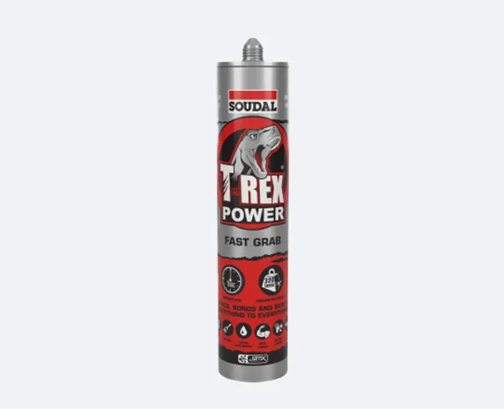 Soudal T-Rex Power Fast Grab Adhesive – Cartridge Format 1