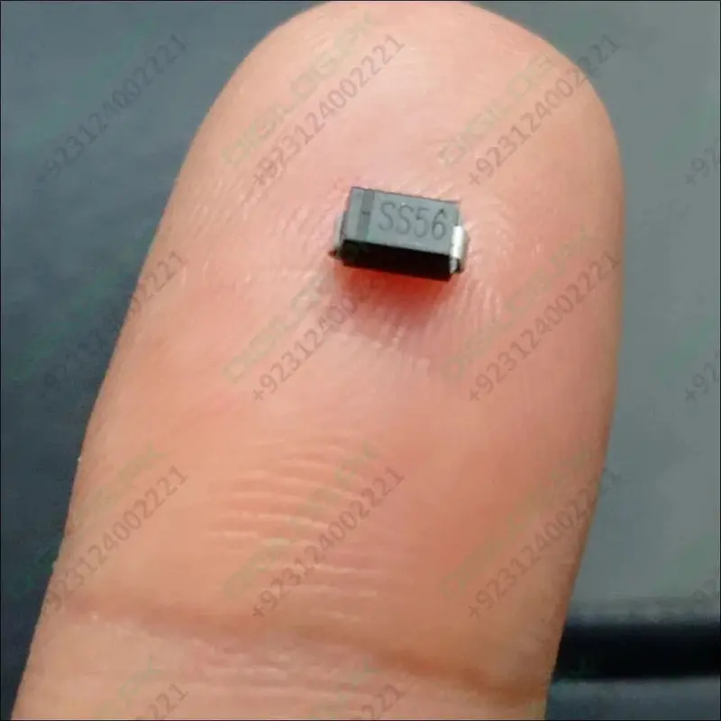 Ss56 Smd Schottky Diode – 5A, 60V, Do-214Aa Package 1