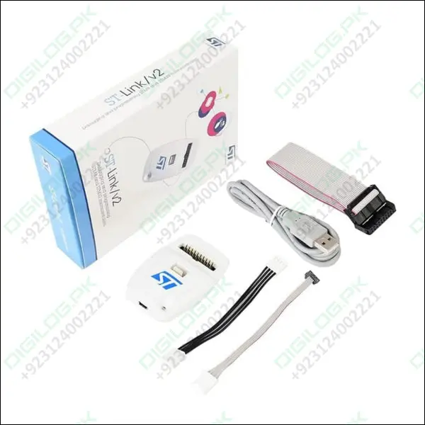 St-Link V2 Debugger & Programmer – Official Stmicroelectronics Tool For Stm32/Stm8 (Swd/Swim/Jtag) 1