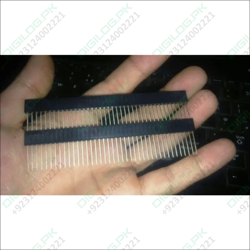 Stackable Female Pin Header Strip – Straight 0.1" Pitch Breakaway Headers For Arduino Shields 1