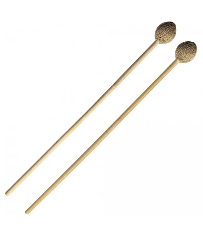 Stagg Medium Yarn Mallets – Maple Handle, Pair 1