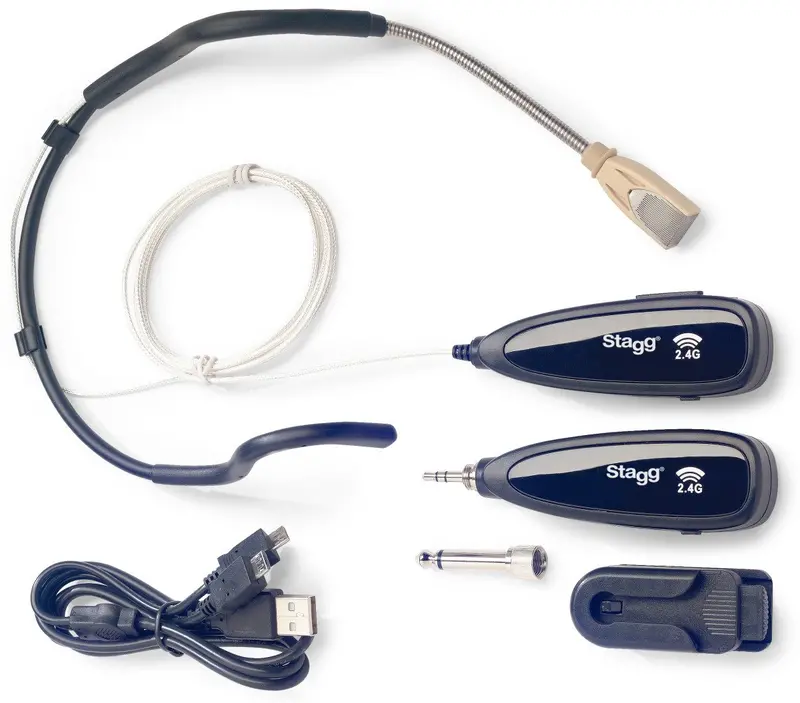 Stagg Suw 10H-Ip Waterproof Wireless Headset Microphone Kit 1