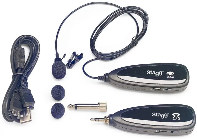 Stagg Suw 10L Wireless Lavalier Microphone System 1