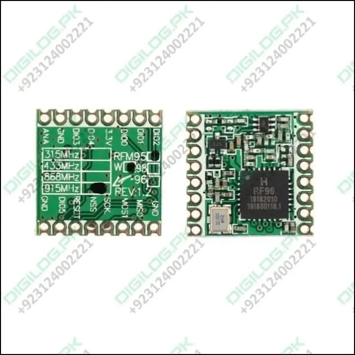 Sx1276 Lora Wireless Transceiver Module – 915Mhz, Spi-Enabled, Long-Range Iot Communication 1