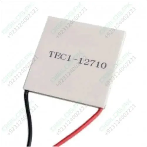 Tec1-12710 Thermoelectric Cooler – 12V Peltier Module (40×40×3.2Mm, 10A) 1