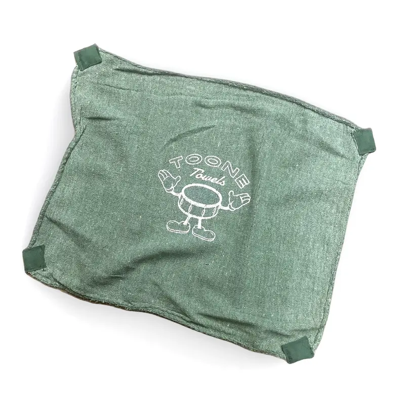 Toone Magnetic Towel Muffler – Soft Green Drum Silencer 1