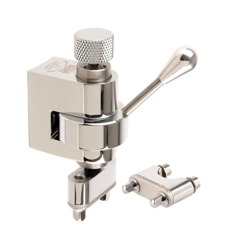 Trick Gs007 Multi-Step Snare Strainer And Butt Plate – Chrome-Finished Dual-Adjustment System 1