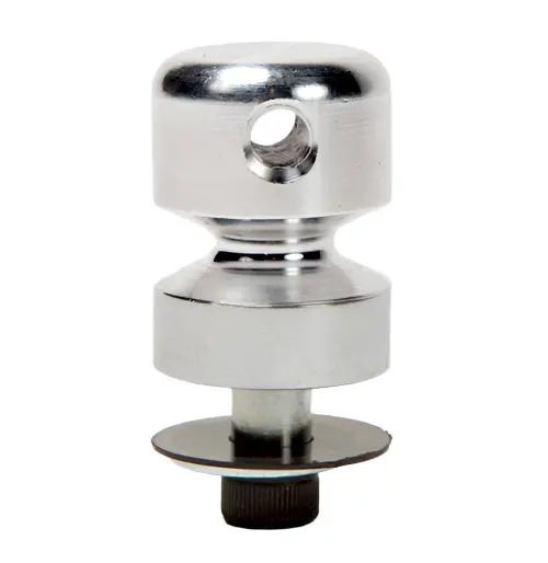 Trick Mini Bass Drum Lug – Raw Aluminum Finish 1