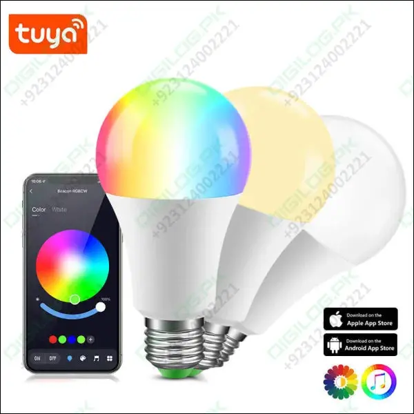 Tuya Smart Rgb Bluetooth Led Bulb – Dimmable E27/B22 Wi-Fi & App-Controlled Light Source 1