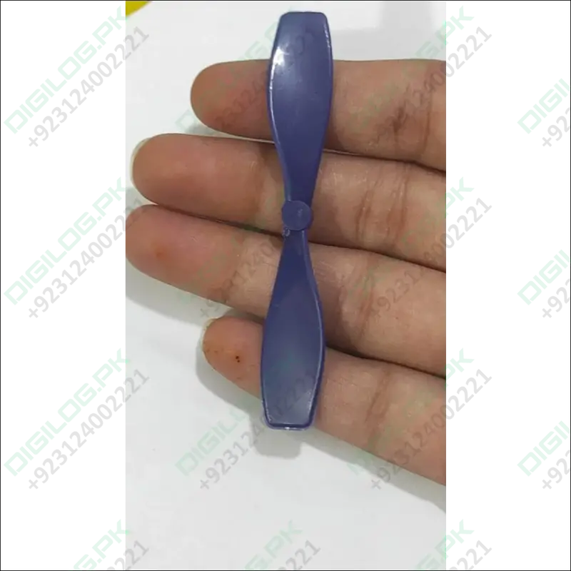 Two-Blade Toy Motor Propeller – Lightweight 2-Vane Fan For Small Dc Motors And Educational Models 1