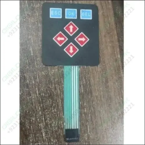 Up/Down Directional Membrane Keypad Matrix — Compact 4×4 Or Custom Layout For Arduino Projects 1