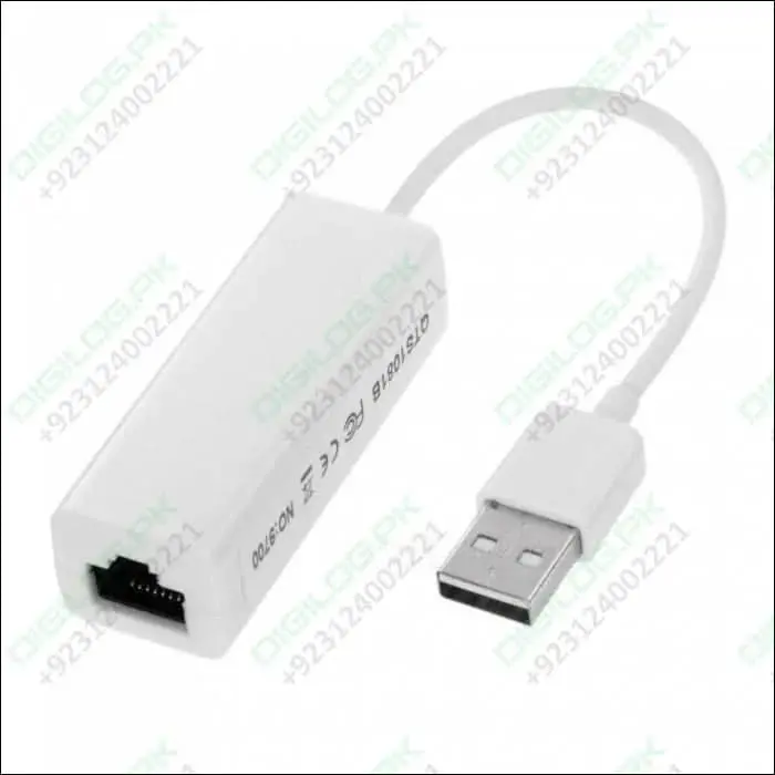 Usb 2.0 To Ethernet Adapter – Rj45 Network Interface For Pcs And Embedded Devices 1