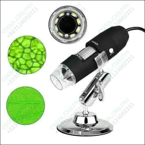 Usb-Powered 500X Digital Microscope With 8-Led Illumination 1