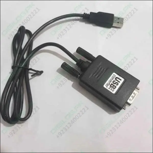 Usb To Rs232 Db9 Serial Converter Cable – Plug-And-Play Adapter For Legacy Devices 1