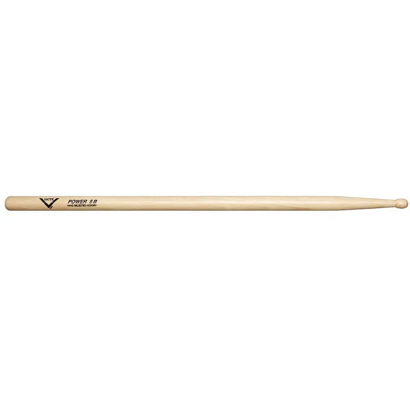 Vater 5B Drumsticks With Durable Wood Tips 1