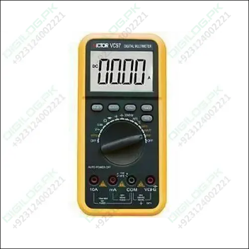 Vc97 Handheld Digital Multimeter – Precision Measurement For Voltage, Current, And Resistance 1