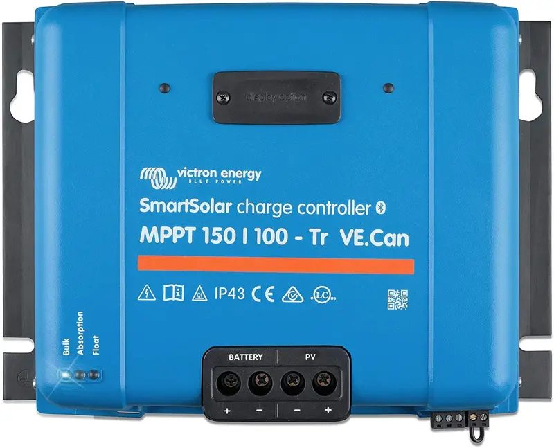 Victron Smartsolar Mppt Ve.Can Charge Controller – 150V 100A Bluetooth-Enabled Solar Regulator For 12–48V Battery Systems 1