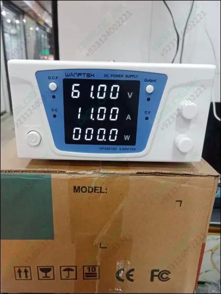 Wanptek Kps6010D Adjustable Dc Power Supply – 0–60V / 0–10A, Benchtop Lab Psu 1