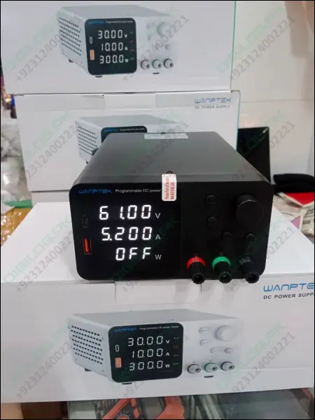 Wanptek Tcp605D Programmable Dc Power Supply – 0–60V / 0–10A, Digital Bench Model 1