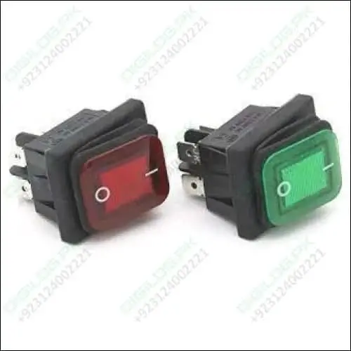 Waterproof Latching Rocker Switch – Kcd4 T85, Ac250V, 30A Toggle 1