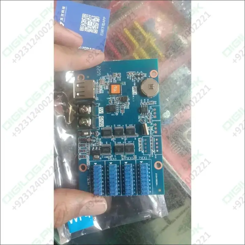 Wf4 Led Display Control Card – Programmable Panel Driver For Custom Signage 1