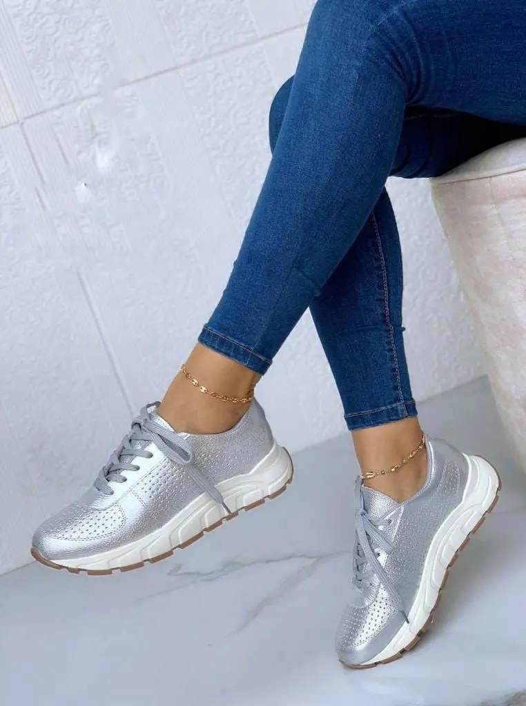 Women’S Oxford Flat Shoes – Classic Comfort Sneakers For Casual Everyday Wear 3