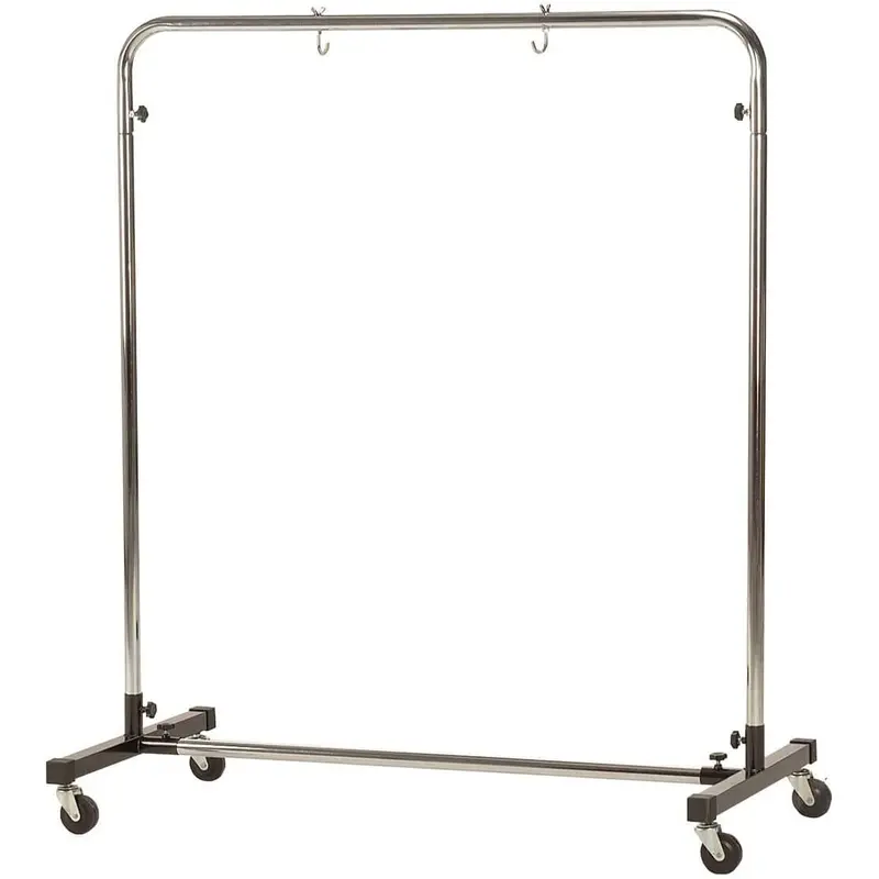 Wuhan Large Adjustable Gong Stand – Heavy-Duty With Locking Casters 1