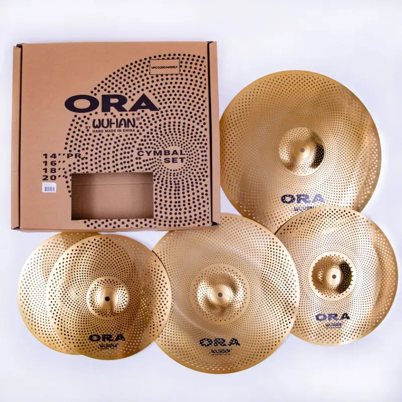 Wuhan Ora Low-Volume Cymbal Set – 14", 16", 18", 20" 1