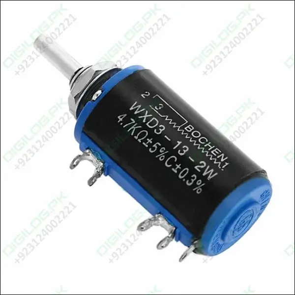 Wxd3-13-2W Precision Potentiometer – 4.7Kω Linear Taper, Wirewound 1