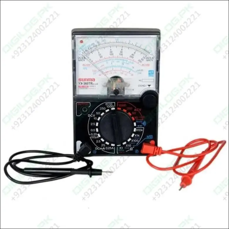 Yx-360Tr Analog Multimeter – Handheld, Dual-Scale Meter 1