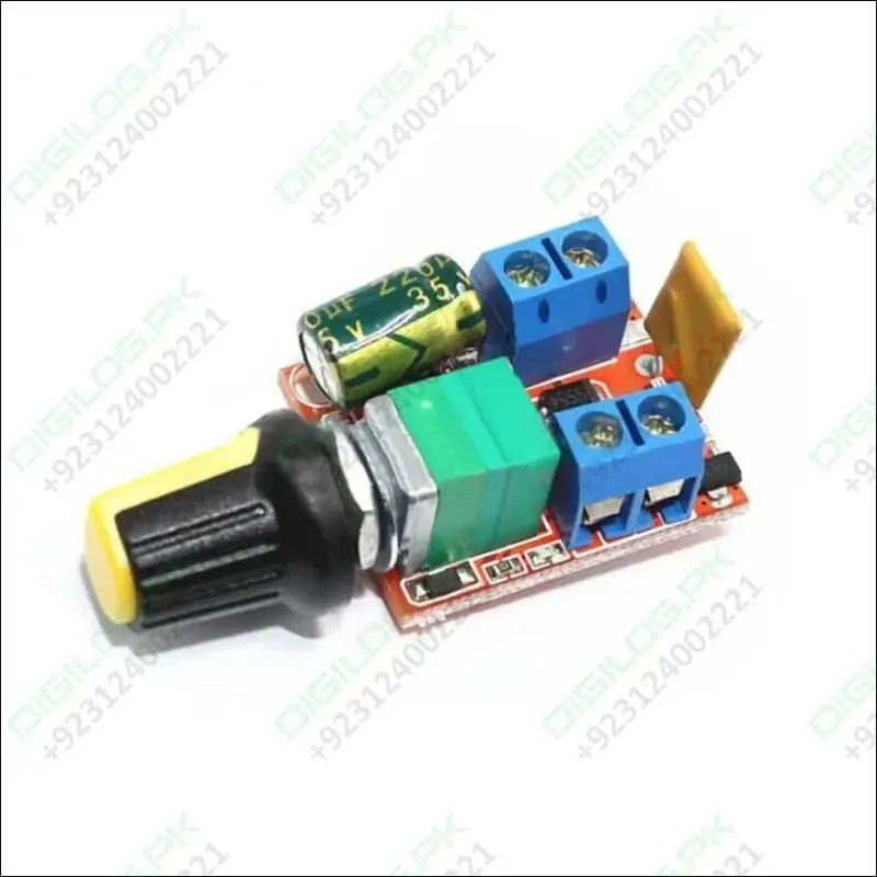 Zs-X4A Pwm Motor Speed Controller – 5A Adjustable Dc Dimmer For Motors & Leds 1