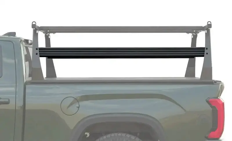 Adarac Adatrac Adjustable Cargo Track System – Black, Fits 2008–2016 Ford F-250/F-350 Short Bed 1