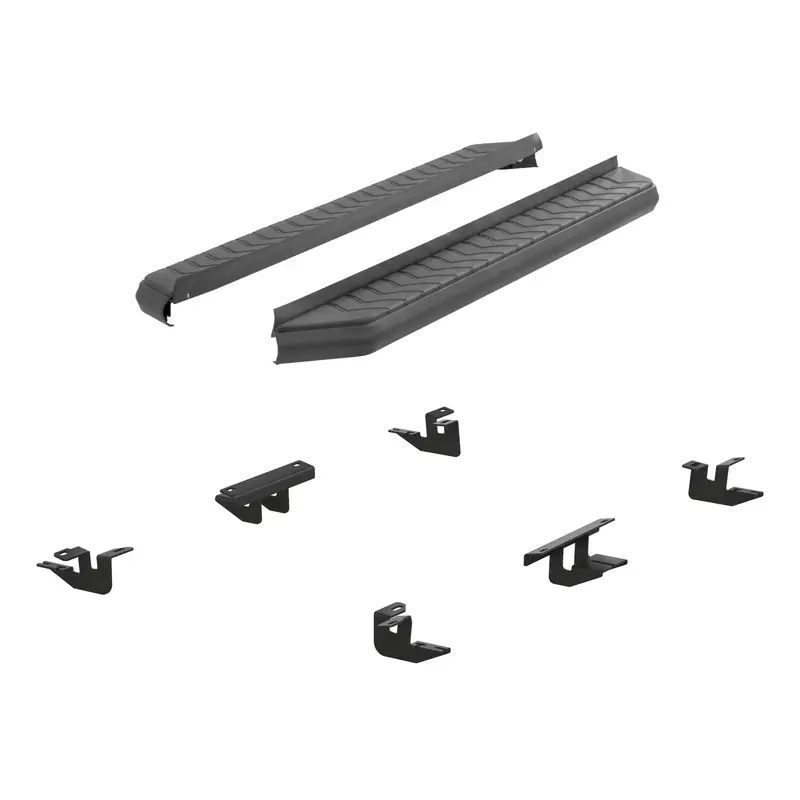 Aries Aerotread Black Stainless Steel Running Boards – 5" X 70", Compatible With Select Ford Edge Models 1