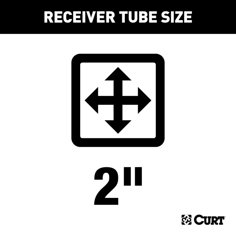 Curt 13229 Class Iii 2-Inch Receiver Hitch – Concealed Design For Dodge Dakota & Mitsubishi Raider 1